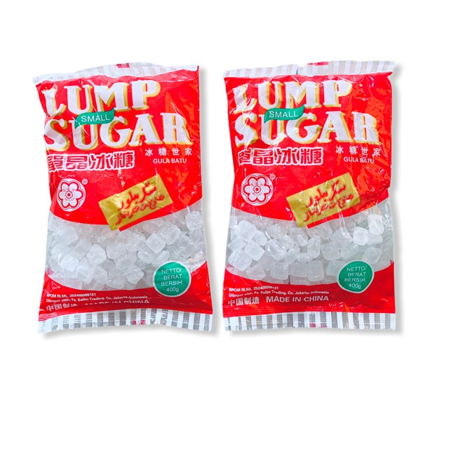 

Gula Batu, Lump Sugar 100% gula kemasan 300g BPOM