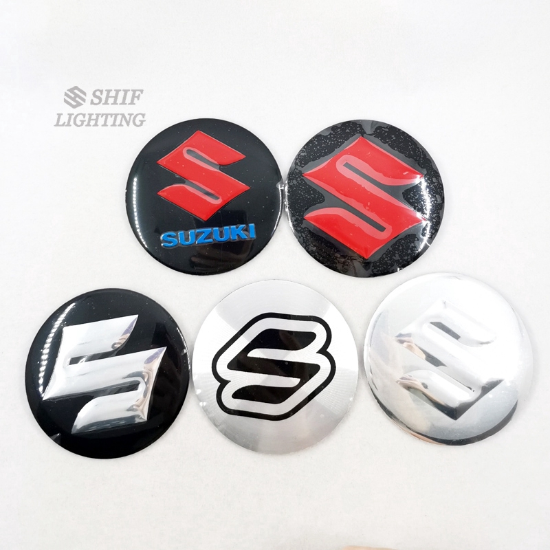 Stiker Emblem Logo Suzuki Ukuran 4x56mm Untuk Velg Hub Mobil