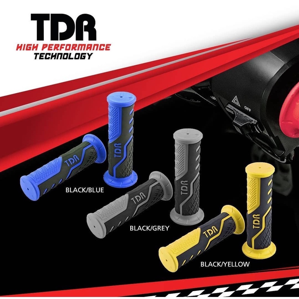 HANFAT HANDPAD HANDGRIP HAND GRIP DYNAMIC TDR MODEL NON LUBANG UNIVERSAL MOTOR ORI TDR ASLI