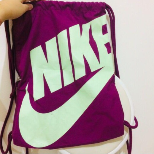 Tas Olahraga Multifungsi NIKE Originals Japan - Drawstring Gymbag Preloved