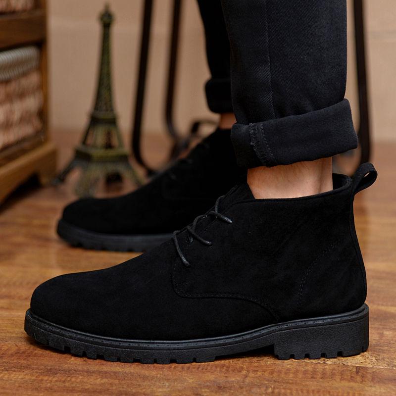  Sepatu  Boots Martin Model  Korea untuk  Pria  Shopee Indonesia