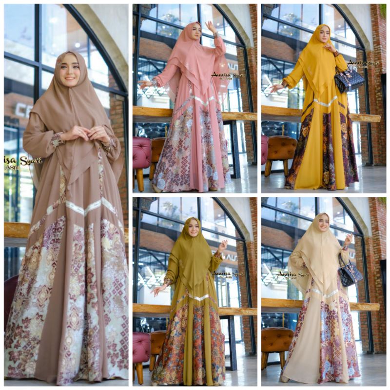 Gamis set syar'i by annisa syar'i