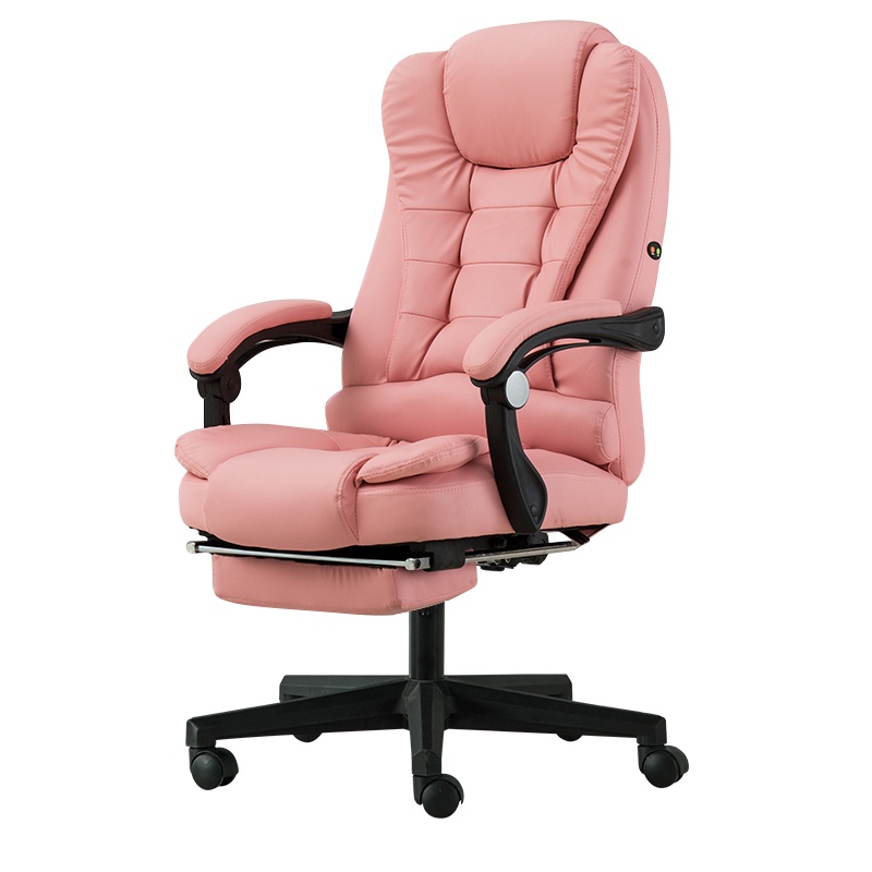 Kursi Kantor /Kursi Direktur/ Kursi Gaming / kursi kerja / kursi staff/ kursi manager / Kursi Santai-Merah Jambu nylon