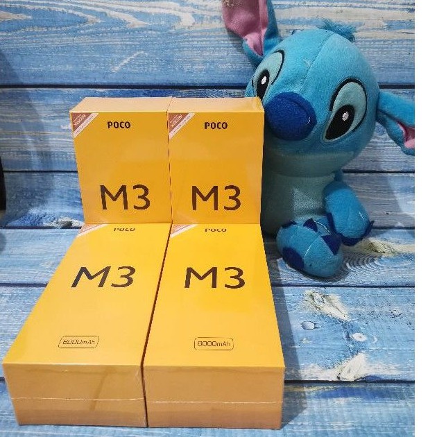 Xiaomi Poco M3 Ram 4GB/6GB Internal 64GB/128GB Garansi Resmi Indonesia