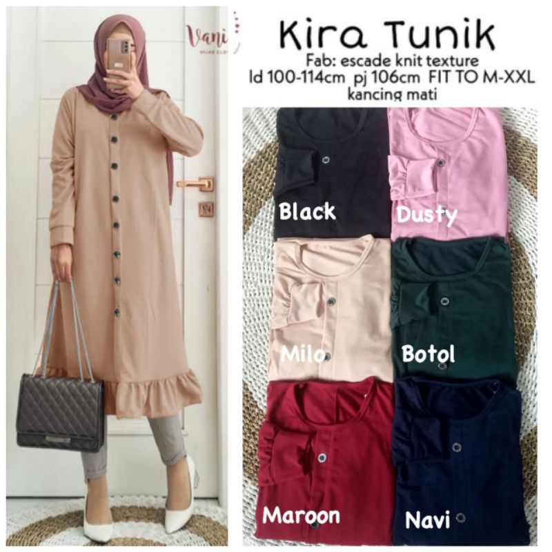 Kira Tunik - Tunik Babyterry Import LD 105 / R.9 -  261-6056