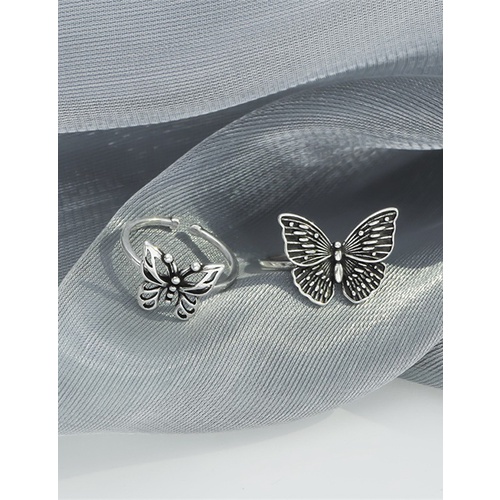 LRC Cincin Fashion Hollow Butterfly Ring V42739