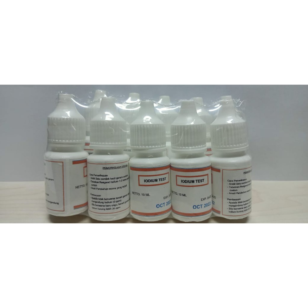 Test Kit Yodium ET - Iodine Testkit - Teskit untuk Tes Iodium