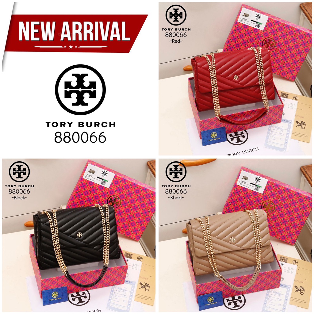 Tory Burch Kira Chevron Convertible Shoulder Bag #880066 LIKE ORI (Tas Wanita) #11