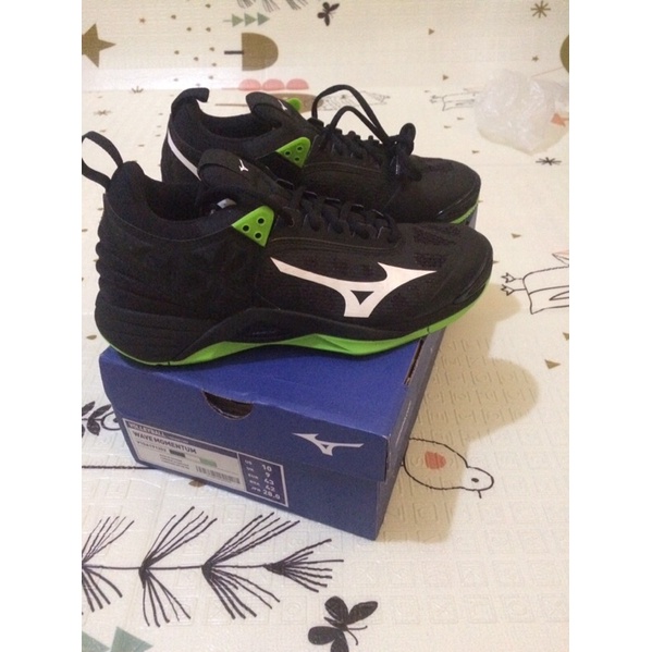 mizuno wave green