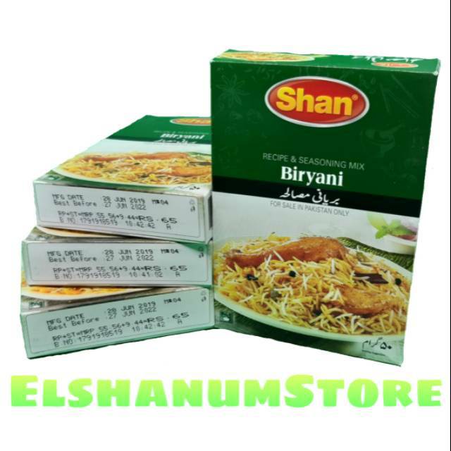 

Bumbu Biryani 50gr For In Pakistan Only / Biryani / Nasi Biryani / Oleh Oleh / haji / bumbu arab