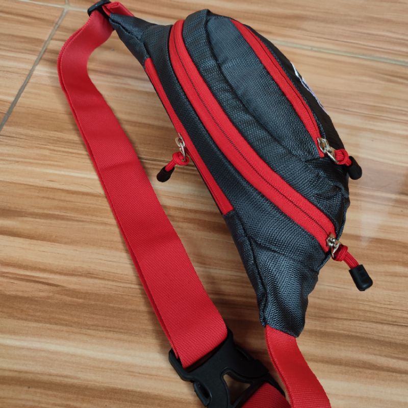 TAS SELEMPANG WAIST BAG PRIA DISTRO OUTDOOR