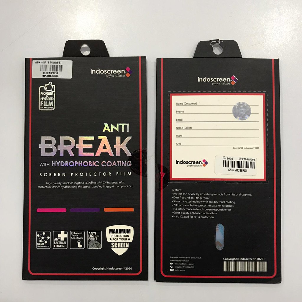 ANTI GORES IPHONE SEMUA TYPE IPHONE ANTI BREAK ANTI GORES PREMIUM
