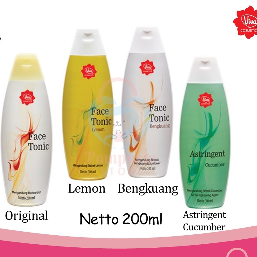 [BESAR] VIVA Face Tonic Besar Penyegar Wajah - 200ML