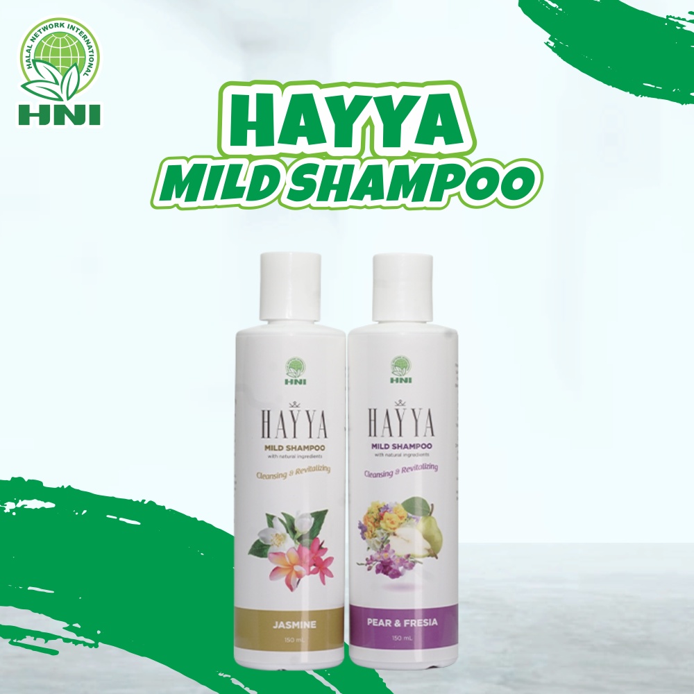 Hayya Shampoo Jasmine Pear dan Fresia Sampo HNI HPAI