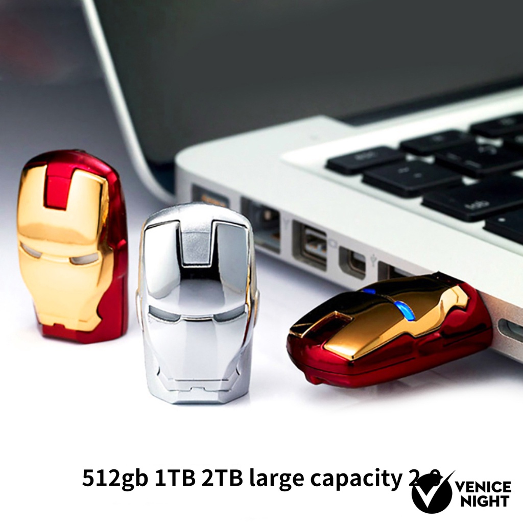 (SF) X-rays Flash Memory Stick Usb 2.0 512G 1T 2T Anti Air Bahan Metal Untuk Speaker