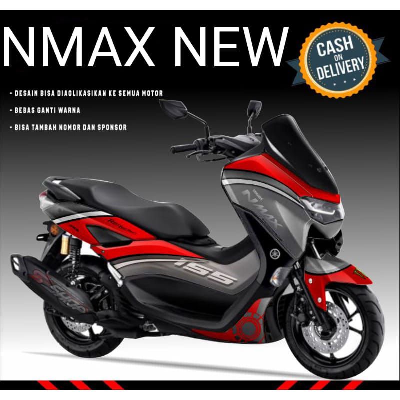 Decal stiker motor Yamaha nmax new 155 full body
