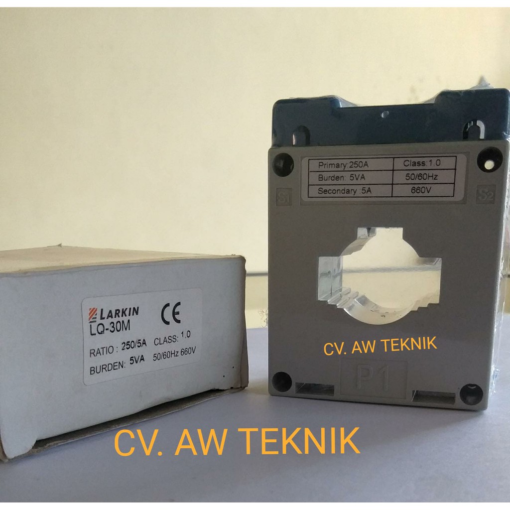 Jual CURRENT TRANSFORMER / CT LQ30M 250/5A ( LARKIN ) Shopee Indonesia