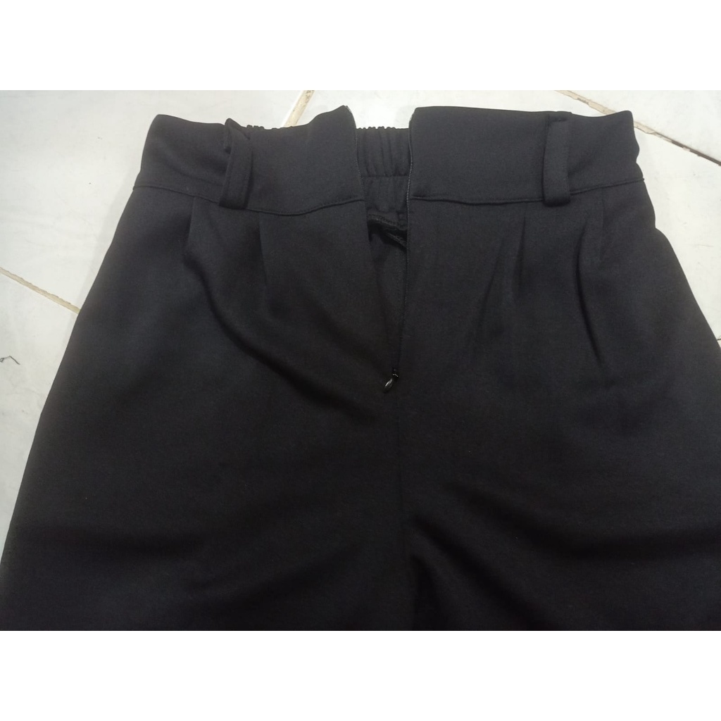 baggy pants premium scuba/celana wanita basic/scuba kulot premium