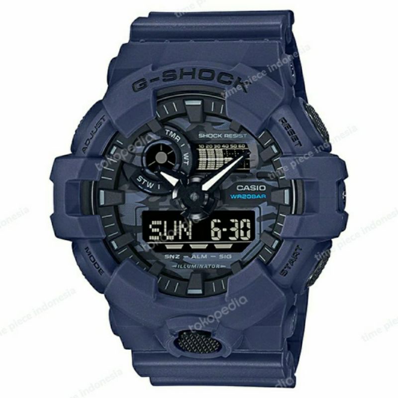 CASIO G-SHOCK GA-700CA-2ADR / GSHOCK GA700CA-2A ORIGINAL & GARANSI