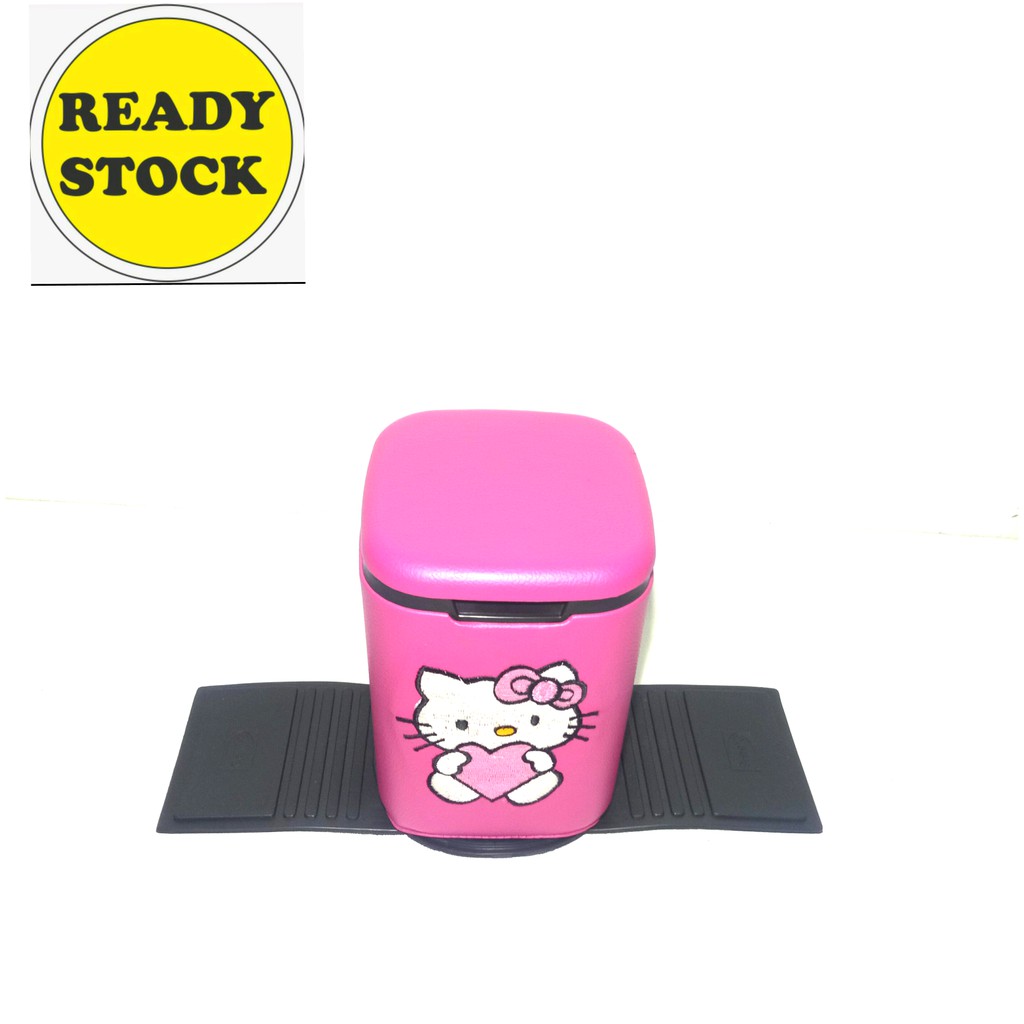 Hello Kitty Tempat sampah Mobil aksesoris pink fanta
