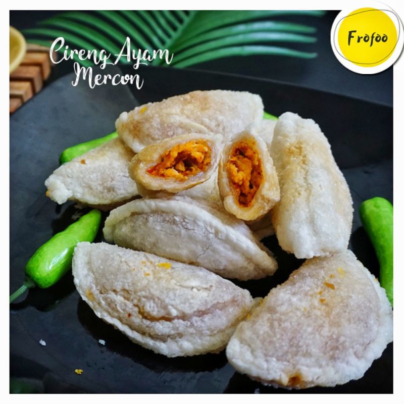 

Cireng Ayam Mercon 10pcs Frofoo Halal Homemade Frozen Food