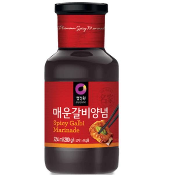 

$+$+$+$+] Spicy Galbi BBQ Marinade 280 gr /Daesang spicy Korean Bbq daging iga