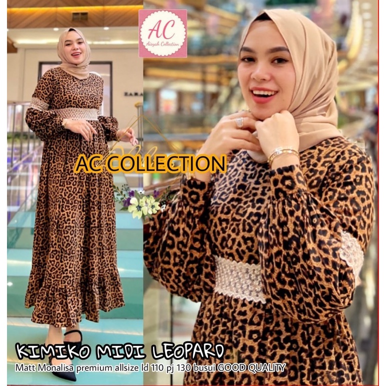 KIMIKO MIDI LEOPARD / KIMIKO MIDI MACAN MONASILA BY ALDISA
