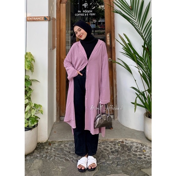 Haura Long Tunik / Long Tunik Oversize