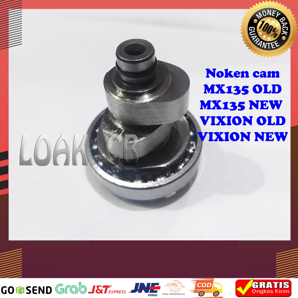 NOKEN AS CAM RACING BALAP JUPITER MX OLD MX NEW VIXION OLD VIXION NEW  NOKEN BALAP RACING JUPITER MX