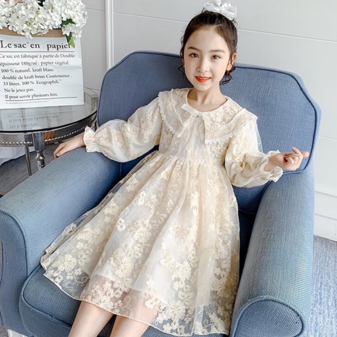 3-8thn | DRESS BAYI ANAK [KUALITAS IMPOR] GAUN BAYI PESTA ELEGAN FORMAL PEREMPUAN HC A