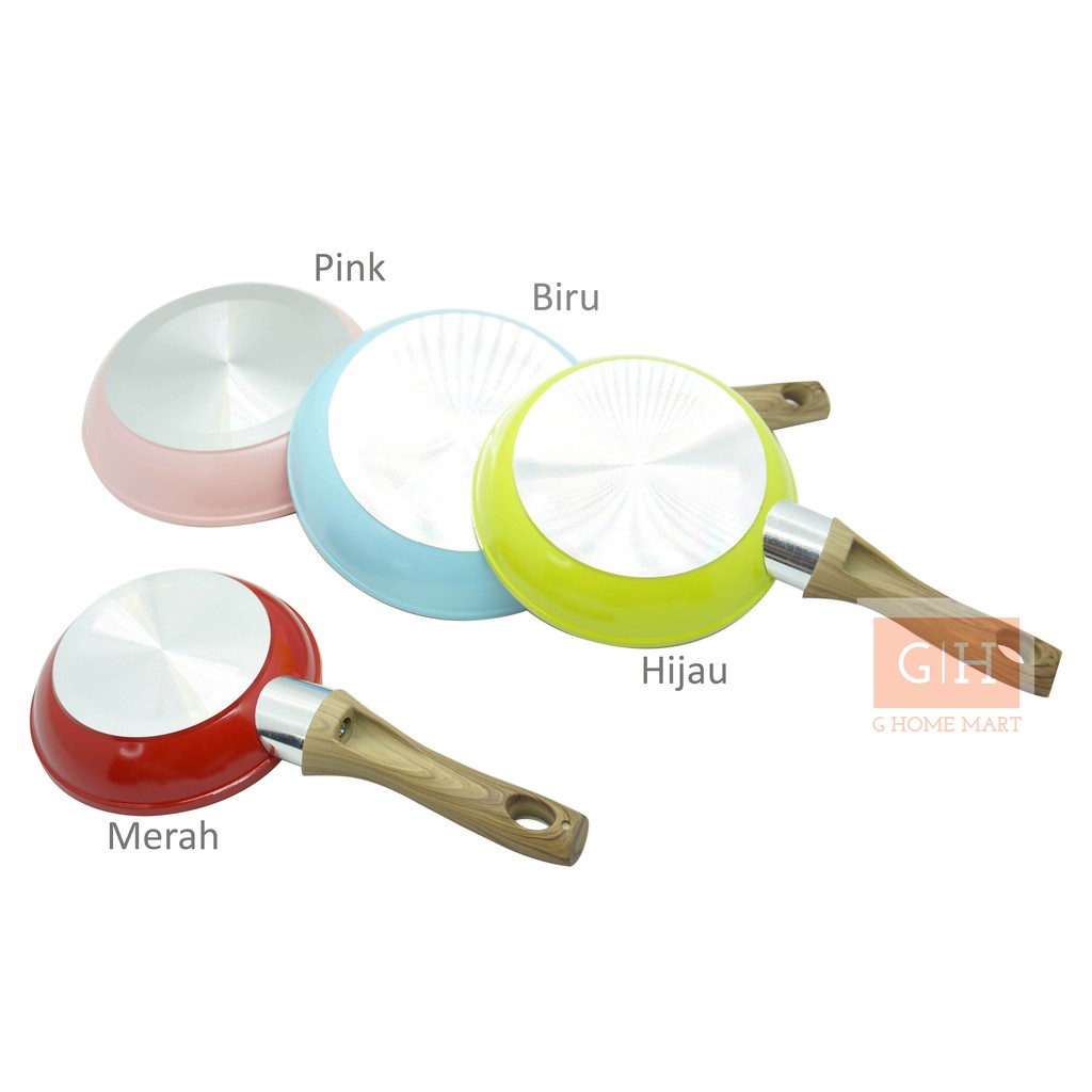 CUCI GUDANG Frypan motif marble Mini / Premium Cookware