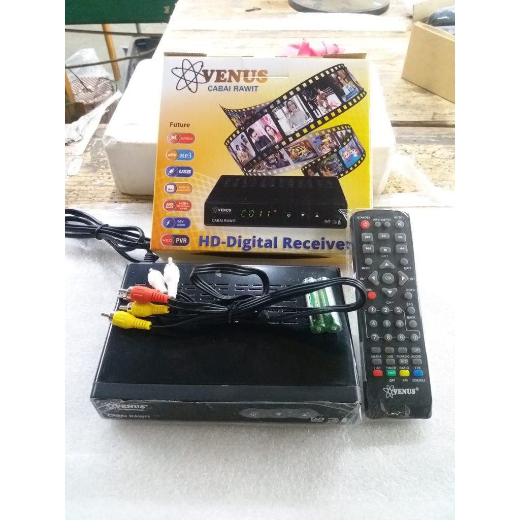 VENUS HD DIGITAL RECEIVER - RECEIVER TV - ALAT PENANGKAP SINYAL TV DIGITAL