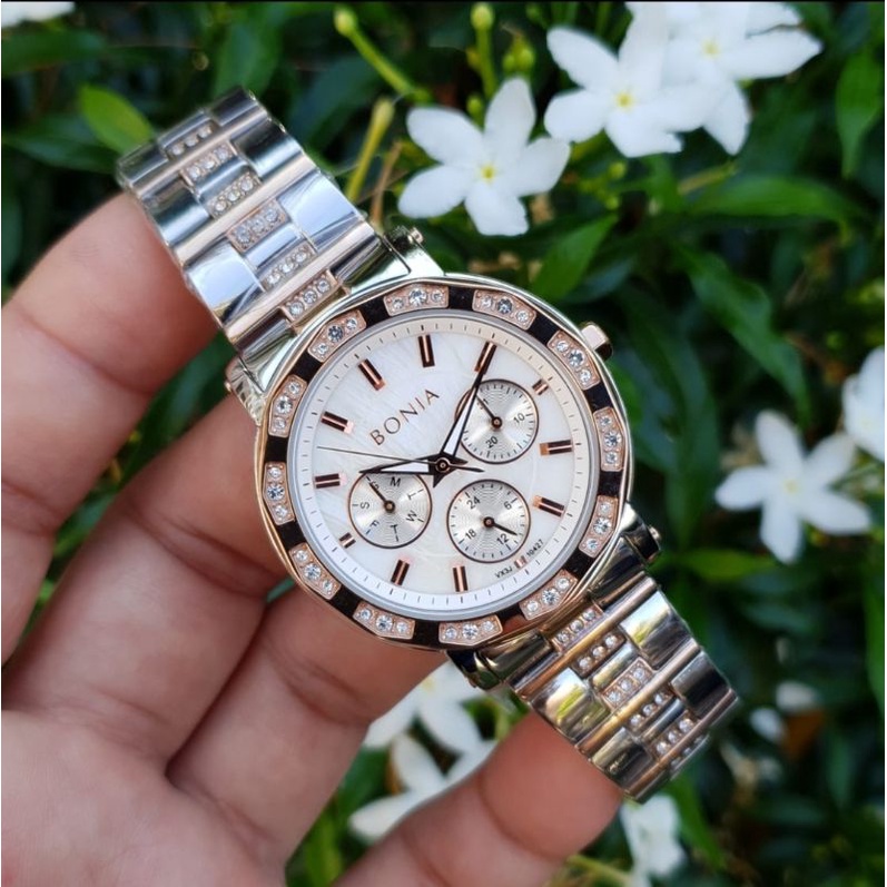 JUAL JAMTANGAN BONIA CEWEK TYPE 10427 | BONIA BN 10427 ORI BM