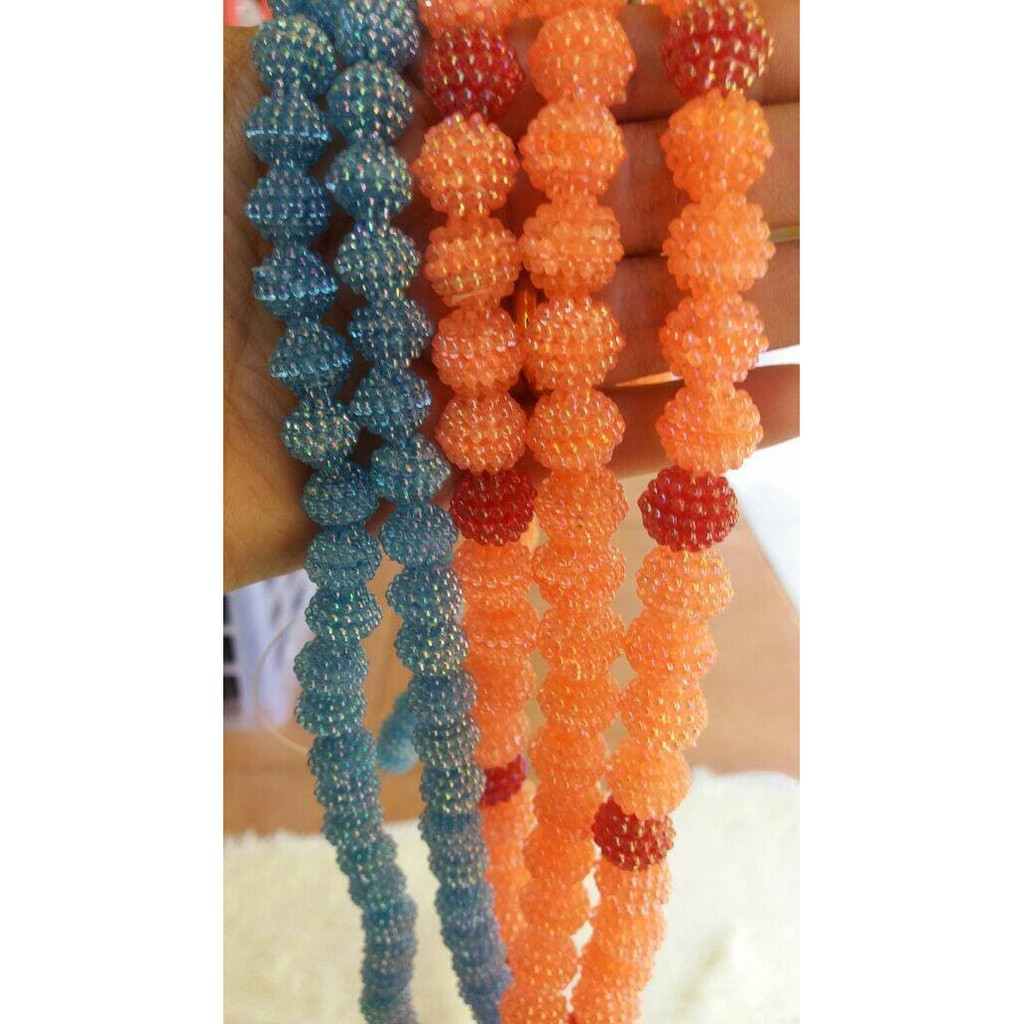 

Unik Manik Manik Plastik Kulit Jeruk 6-8 mm( 1 renteng ) ( DAS )