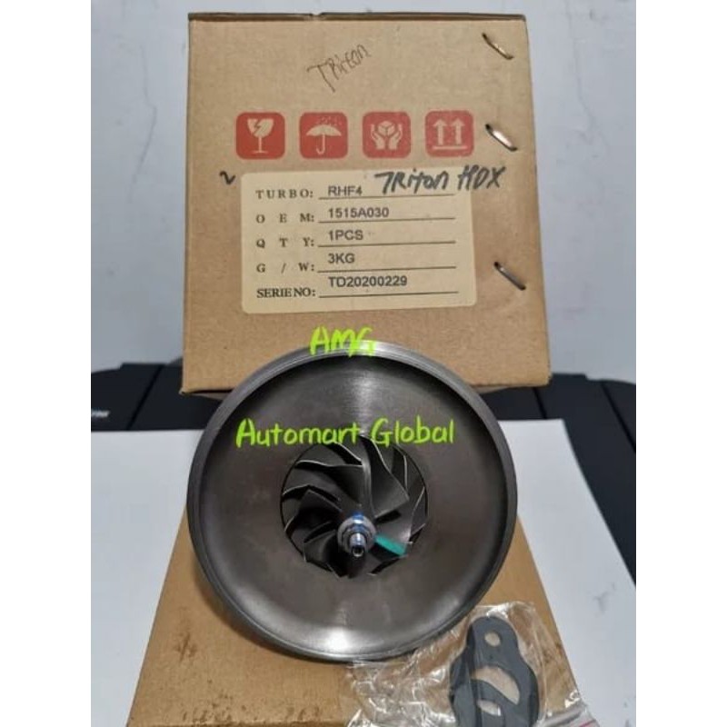 cartridge turbo charger Mitsubishi triton hdx pajero hdx 1515a030