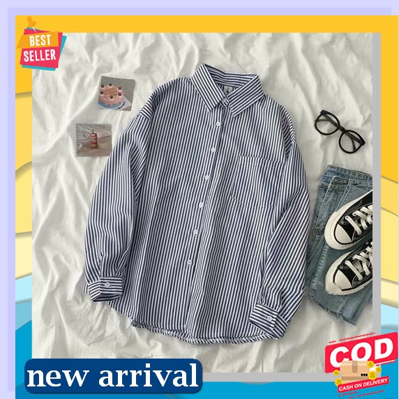 4589/Ea Kemeja Wanita Atasan Katun Silk Bangkok Wr5034 Kemeja Wanita Model Kekinian Bahan Cotton Lin