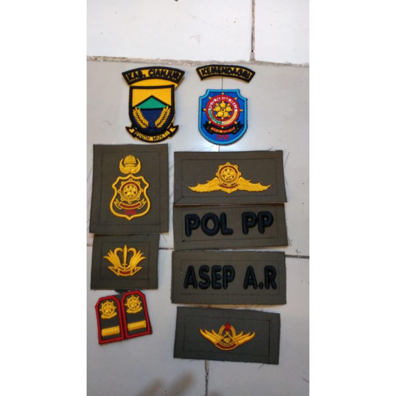 Satpol PP Bordir Timbul Pol PP Cianjur