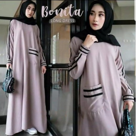 SABIL HIJAB | Bonita Dress | Gamis TERMURAH | DRESS MUSLIM