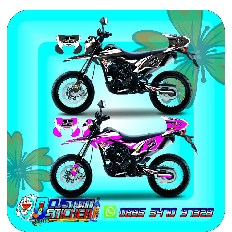 DECAL KLX DTRACKER/DECAL KLX OLD/DECAL KLX GORDON/DECAL KLX BF
