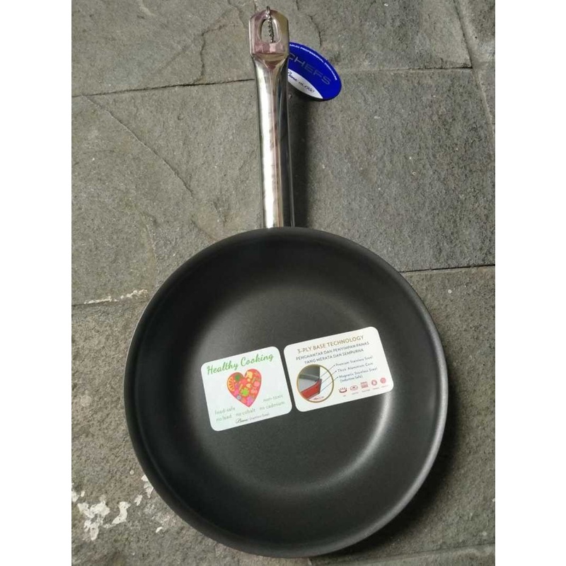 Bima Chef Stainles Steel Non Stick Frying Pan 20 cm Teflon Fry Pan