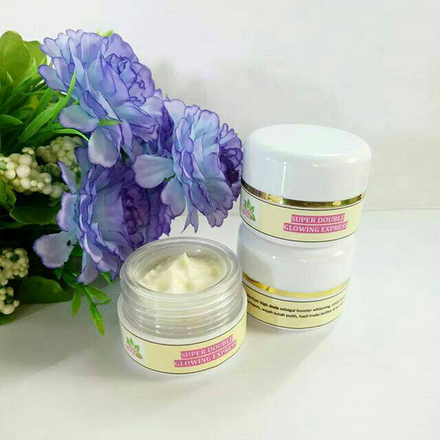 SUPER DOUBLE GLOW EXPRESS/CREAM MALAM SUPER GLOWING