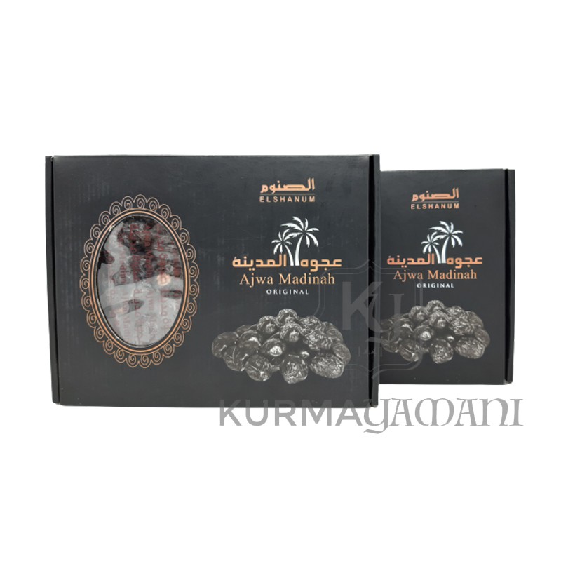 

( COD ) Kurma Ajwa 1 Kg ( Box Hitam ) | Kurma Nabi | Ajwa Castle Farms Madinah | Kurma Nabi Madinah