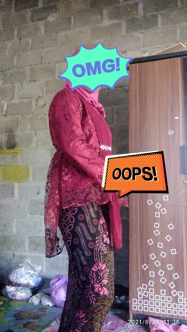 Maura Couple - Sania Ruffle Batik Couple Ori Ndoro Jowi Garansi Termurah Shopee - Batik Solo Modern