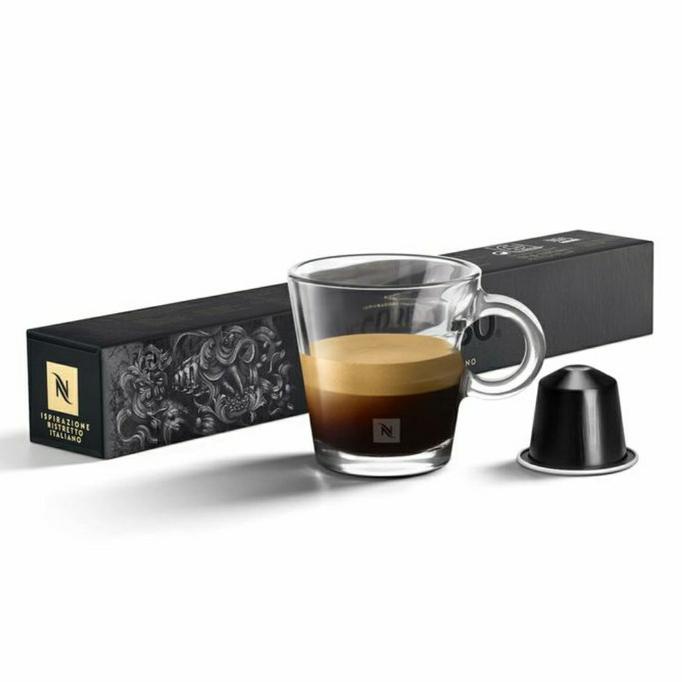 

Ristretto Kapsul Kopi Coffee Capsules Nespresso Intensitas Level 10