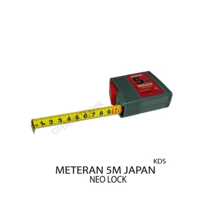 Jual w01qqa Kds Meteran 5 Meter Neolock Original Jepang Measuring