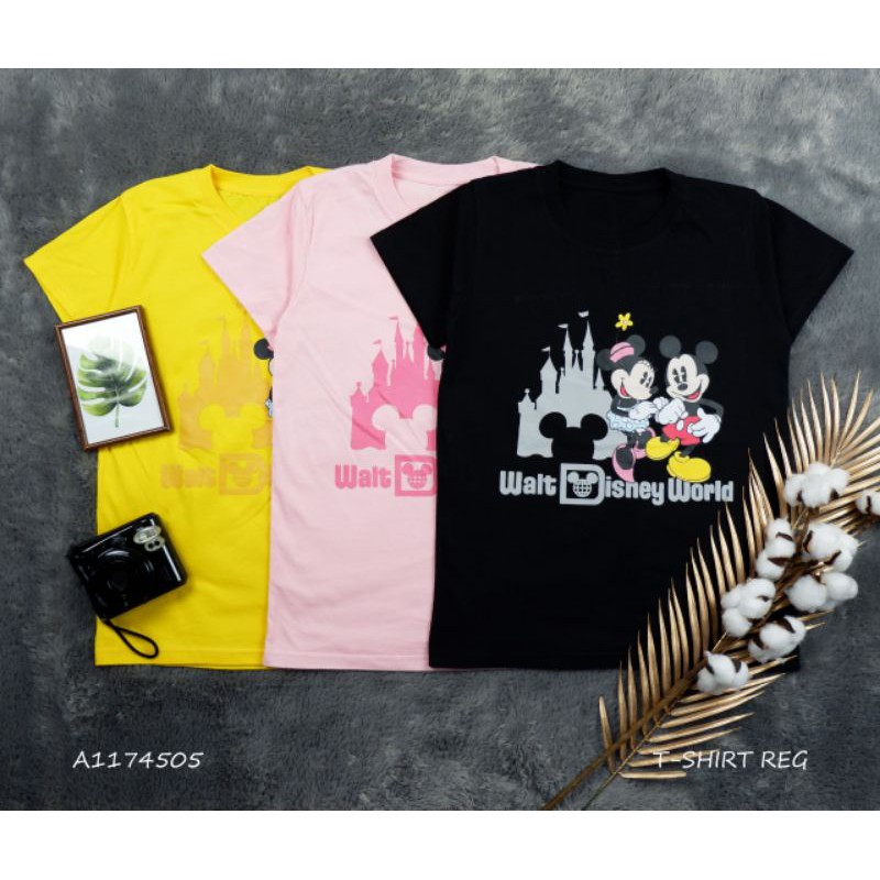 (QR0002)KAOS WANITA KAOS CEWE KAOS COTTON KAOS KATUN KAOS ADEM KAOS MURAH TSHIRT TSHIRT WANITA KAOS