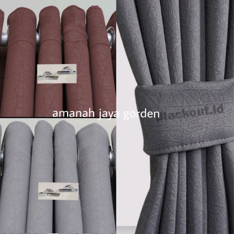 Gorden Blackout Polos Gorden Polos Doff Gorden Minimalis