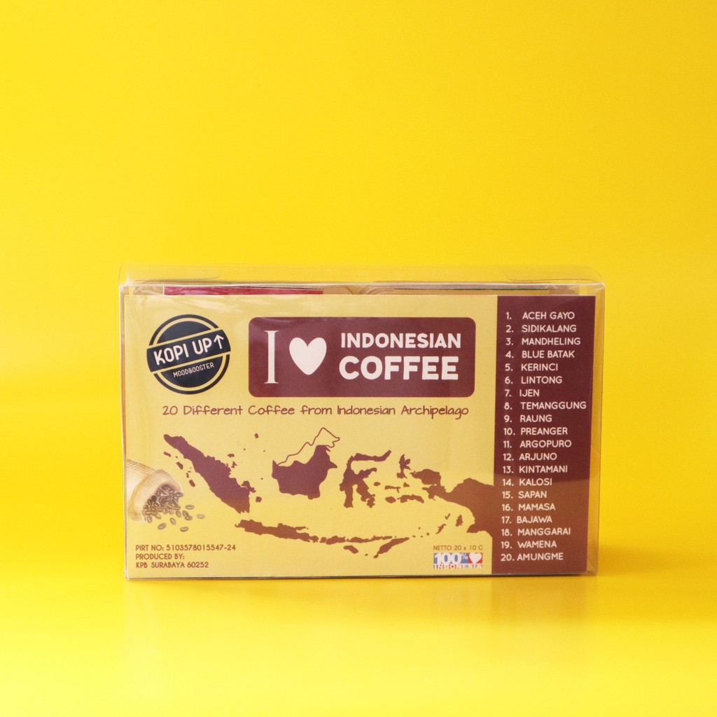 

I Love Indonesian Coffee Kopi UP Ground Coffee