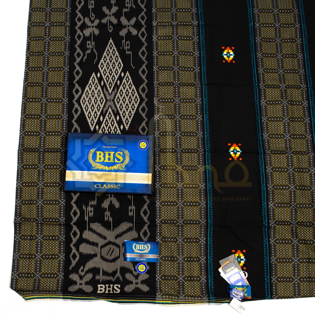 Sarung BHS Classic Gold Songket/SKT Hitam