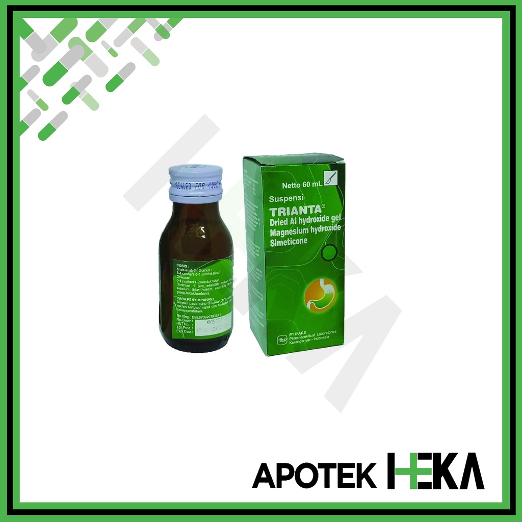 Trianta Suspensi 60 ml - Sirup Antasida Obat Maag  (SEMARANG)